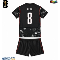 Otroški Nogometni dresi Kanada Ismael Kone #8 Gostujoči SP 2026 Kratek Rokav (+ Kratke hlače)